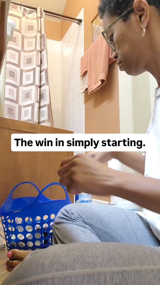 Overwhelm is real. I've said that time and time again because I know how easy it is to stare at everything that needs to be done and then do nothing because it all feels like too much and I just don't know where to start. A few days ago, I told myself - just start somewhere and keep going. Since then, I've been sticking with it each day, and I feel great. Getting the boxes checked!!

I didn’t finish everything, but I broke the freeze. There's always tomorrow. 

#mom #overwhelm